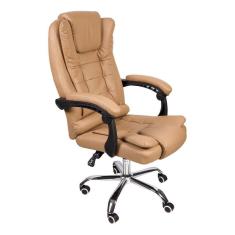 Cadeira Presidente Confort De Escritório Ergonômica Bege