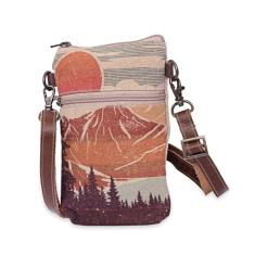 COTT N CURLS National Park - Carteiras de pulso para mulheres, bolsas transversais, bolsa para celular, bolsa de livros, bolsa transversal, Off-white