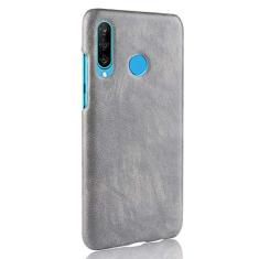 Capa para Huawei P30 LITE, capa de celular com proteção robusta 360° para proteger seu telefone, capa de couro granulado para Huawei P30 Lite