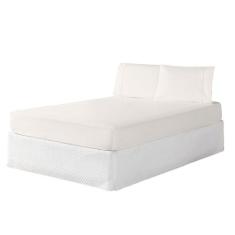 Jogo de Cama Lençol Solteiro 2 Peças Algodão Ponto Palito Paris - MR E