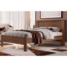 Cama de Casal Pérola Cacau - Conquista