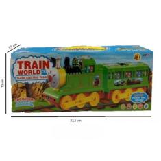 Brinquedo trem thomas de plastico c/ motor A pilha - Toy King