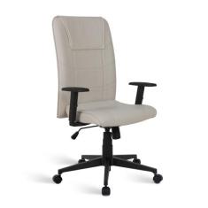 Cadeira Presidente para Escritório Linha Catânia Branca - Design Offic