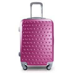 Mala de Bordo para Viagem Love Pink Jacki Design