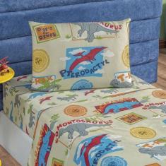 Jogo de Cama lençol INFANTIL SOLTEIRO 3 pç estampado  - SAFIRA ENXOVAI