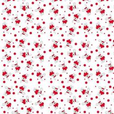 Papel Parede Coelhinho Com Coração Adesivo Decorativo Quarto - LRP