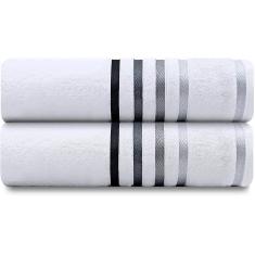 Jogo de Toalhas 2 Peças Banhão Gigante Fio Penteado Lumina Karsten