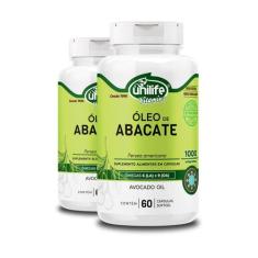 Kit 2 Óleo De Abacate Unilife 60 Cápsulas