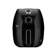 Fritadeira Elétrica sem óleo Air Fryer 4L 1500W 127V com Timer Sonoro Preto Multi - GO201