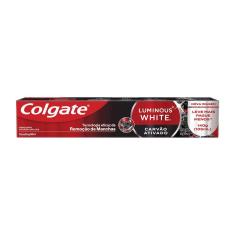 Creme Dental Colgate Luminous White Carvão Ativado 140g