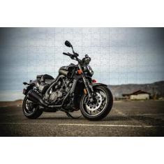 4 Quebra-Cabeça Cognitivo Reabilitação Idosos Motos 40 Peças - Reidope