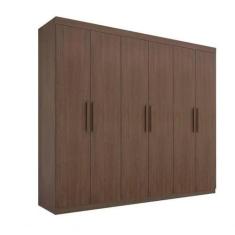 Guarda Roupas Solteiro Colibri 6Pts 6 Gavetas DDoro Móveis - D Doro Mó