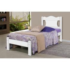 Cama Solteiro em MDF/MDP Munique - Gabrielli Móveis