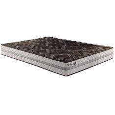 Colchão King Espuma D33 Pasquale Plus Euro Pillow Black (193x203x25) -