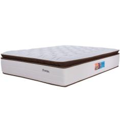 Colchão Queen Premium Mola Ensacadas HiperSoft Sensation Macio 158x198cm BF Colchões