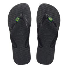 Chinelo Havaianas Brasil Preto - 39/40-Preto-41/42