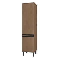 Paneleiro 2 Portas Vicenza Espresso Móveis Nogal