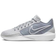 Nike Sabrina 1 Tênis de basquete unissex, Cinza lobo/cinza lobo/branco, 36