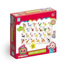 Quebra-Cabeça Alfabeto Madeira Cocomelon - Nig