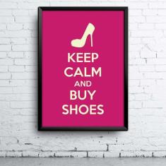 Quadro Keep Calm 9 A4