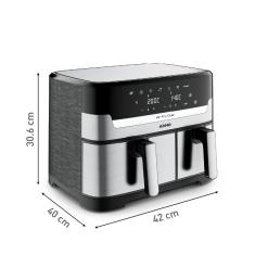 Fritadeira sem Óleo Airfryer Arno Dual 5,2L+3,1L AFD2