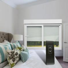 Janela de PVC Integrada 140x150cm 2 Folhas com Vidro Liso e Cremonna c