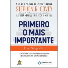 Livro - Primeiro o mais importante