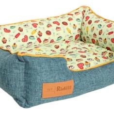 Cama para cachorro cama para gato caminha para pet retangular dijon - 