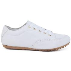 Tênis Feminino Mocatênis Casual - RM, Branco, 38