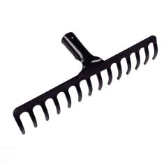 Ancinho Curvo Pesado Com 14 Dentes Tramontina Em Aço Sem Cabo Tramontina