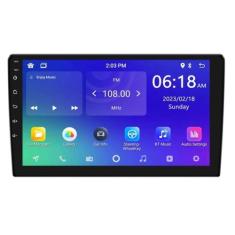 Multimidia 2 Din Android Auto E Carplay 32Gb 2 Ram Gps - Carloer