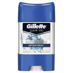 Desodorante Gel Antitranspirante Gillette Antibacterial 82g, 1, 82g