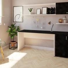 Escrivaninha Mesa Escritório 160cmx47cm 25mm - Bramov Móveis