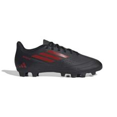 Chuteira Campo Adidas Deportivo III Cor: Preto E Vermelho - Tamanho: 4