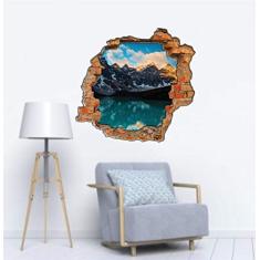 Adesivo Buraco de Parede Paisagens tamanho 55cm x 50cm
