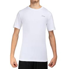 Camiseta Basic Sports, FILA, Masculino, Branco/Prata, P