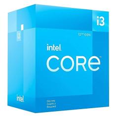 Processador Intel Core I3-12100F 3.3GHZ (Turbo 4.30GHZ) Cache 12mb 4 Nucleos 8 Threads 12ª Ger LGA 1700 BX8071512100F – Intel, Prata
