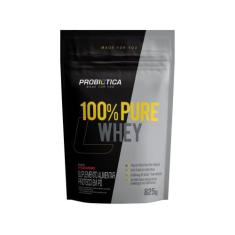 Whey Protein Concentrado Probiótica 100% Pure - 825G Morango