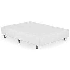Cama Box CASAL Universal Cosmopolita Branco - 138x188
