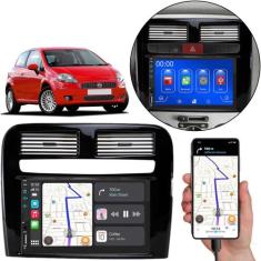 Kit Multimídia Carplay Punto 2008-2012 7 Pol MP5 Touch-screen + Câmera