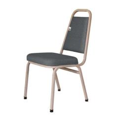 Cadeira Empilhável para Hotelaria Linha Hotel Jersey Cinza
