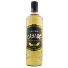 Cachaça cabare ouro 700ml, Unica, U