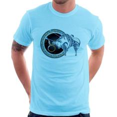 Camiseta Signo Touro Astrologia - Foca na Moda, Azul bebê, G