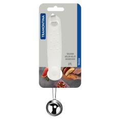 Boleador Utilitá em Aço Inox 2,9cm com Cabo Branco 25626183 Tramontina