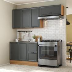 Cozinha Compacta 3 Peças 2 Aéreos 1 Balcão Soho CabeCasa MadeiraOrigin