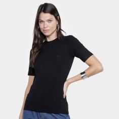 Blusa Colcci Canelada Feminina-Feminino