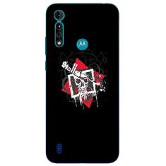 Capa Adesivo Skin015 Verso Para Motorola Moto G8 Power Lite