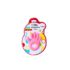 Mordedor Macio Cherinho De Tutti-Frutti Mãozinha Rosa