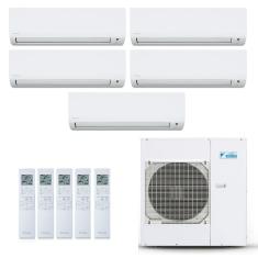 Ar-Condicionado Multi Split Inverter Daikin 38.000 BTUs (2x Evap HW 9.000 + 3x Evap HW 12.000) Quente/Frio 220V