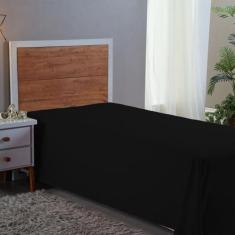 Lençol Cama Solteiro Sem Elástico 400 Fios Avulso Toque Macio Lindo - 